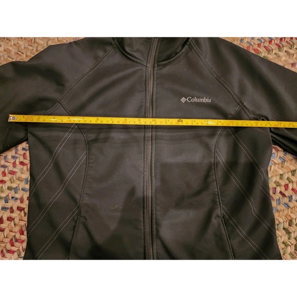 Columbia Jacket Womens Size Small Black Kruser Ridge Softshell Water Repellent - Picture 14 of 14